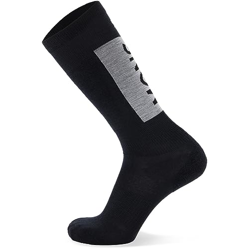 Mons Royale Atlas Merino Snow Socken, Black, L Mons Royale Atlas Merino Snow Socken, Black, L von Mons Royale