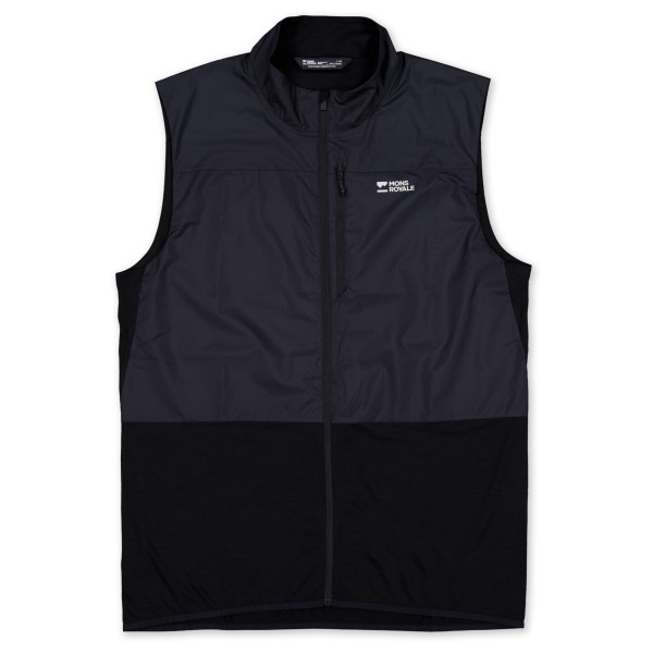 Mons Royale - Diversion Merino Wind Vest - Fahrradweste Gr S schwarz/blau Mons Royale - Diversion Merino Wind Vest - Fahrradweste Gr S schwarz/blau von Mons Royale