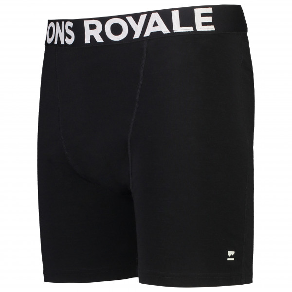 Mons Royale - Hold 'em Boxer - Merinounterwäsche Gr S schwarz von Mons Royale