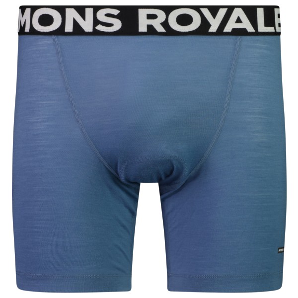 Mons Royale - Low Pro Merino Air-Con MTB Liner - Radunterhose Gr S blau von Mons Royale