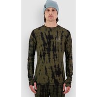 Mons Royale Merino Cascade Flex 200 Funktionsshirt olive tie dye Mons Royale Merino Cascade Flex 200 Funktionsshirt olive tie dye von Mons Royale