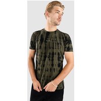 Mons Royale Merino Icon Tie Dyed Funktionsshirt olive tie dye von Mons Royale