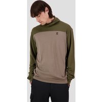 Mons Royale Merino Yotei Powder Hooded Funktionsshirt walnut Mons Royale Merino Yotei Powder Hooded Funktionsshirt walnut von Mons Royale