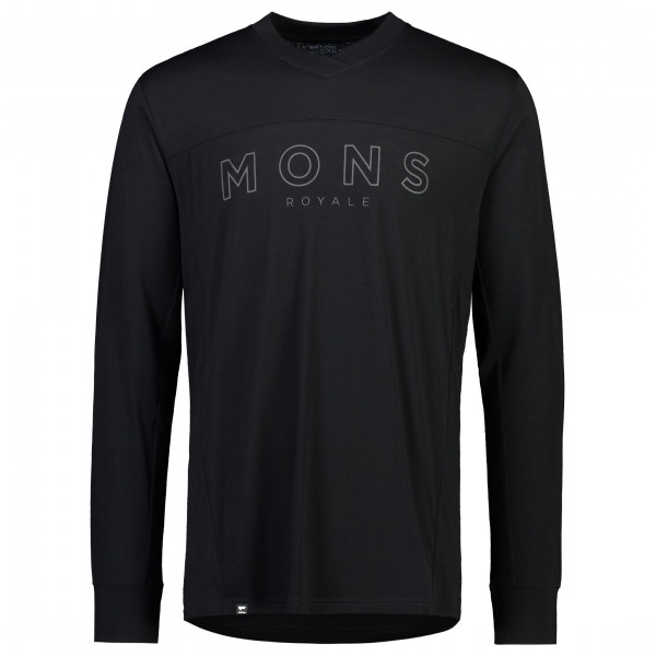 Mons Royale - Redwood Enduro VLS - Radtrikot Gr XL schwarz von Mons Royale