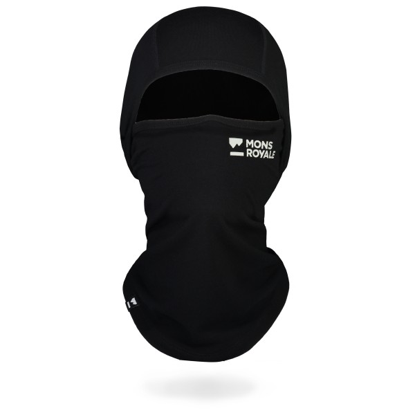 Mons Royale - Santa Rosa Merino Flex 200 Balaclava - Sturmhaube Gr S/M schwarz von Mons Royale