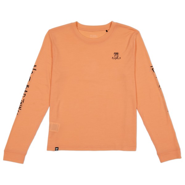 Mons Royale - Women's Icon Merino Air-Con Relaxed L/S - Merinoshirt Gr XL orange Mons Royale - Women's Icon Merino Air-Con Relaxed L/S - Merinoshirt Gr XL orange von Mons Royale