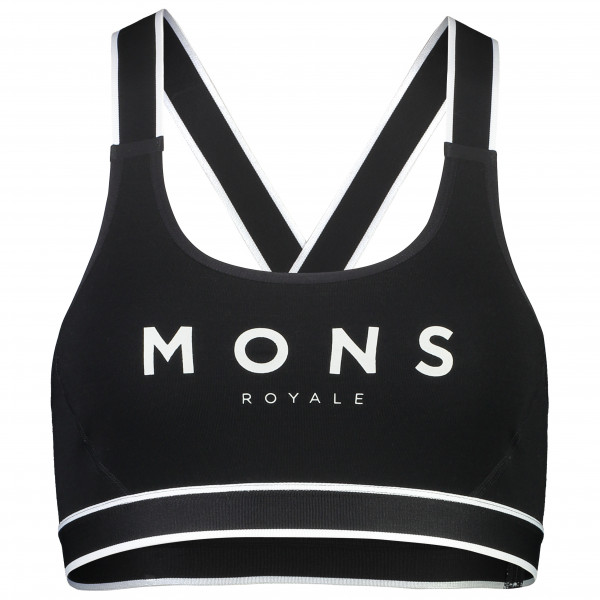 Mons Royale - Women's Stella X-Back Bra - Sport-BH Gr XL schwarz Mons Royale - Women's Stella X-Back Bra - Sport-BH Gr XL schwarz von Mons Royale