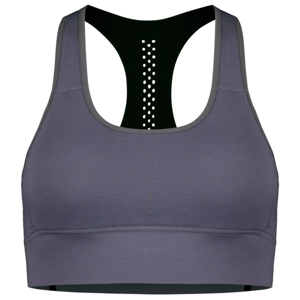 Mons Royale - Women's Stratos Merino Shift Sports Bra - Sport-BH Gr XS blau von Mons Royale