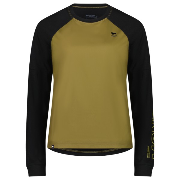 Mons Royale - Women's Tarn Merino Shift Wind Jersey - Radtrikot Gr S oliv/schwarz von Mons Royale