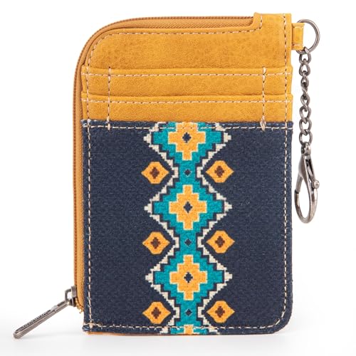 Montana West Wrangler Geldbörsen für Damen, Boho-Azteken-Kartenhalter, Angel Diamond Mustyellow, Kompakt Montana West Wrangler Geldbörsen für Damen, Boho-Azteken-Kartenhalter, Angel Diamond Mustyellow, Kompakt von Montana West
