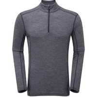 Primino 140 Zip Neck, Black, XXL - Montane von Montane