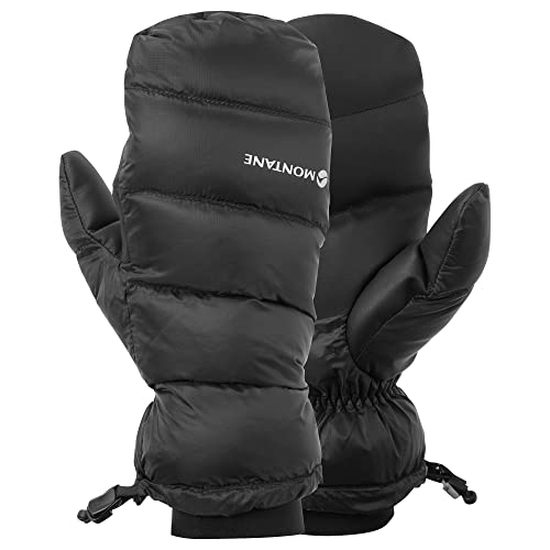 Montane Isolierte Fäustlinge, Frostschutz, verstaubar, Daunenhandschuhe, Schwarz , 90 Montane Isolierte Fäustlinge, Frostschutz, verstaubar, Daunenhandschuhe, Schwarz , 90 von Montane
