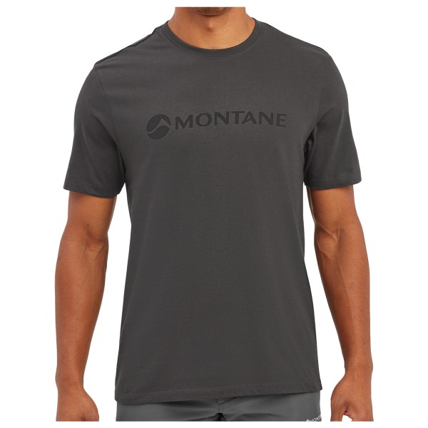 Montane - Montane Mono Logo T-Shirt Gr S grau von Montane