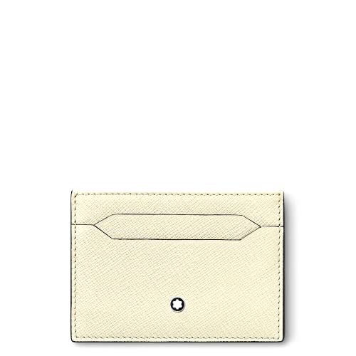 Montblanc Sartorial 5cc Kartenetui aus Leder in der Farbe Elfenbein, Maße: 11cm x 7,5cm x 0,5cm, 130838 Montblanc Sartorial 5cc Kartenetui aus Leder in der Farbe Elfenbein, Maße: 11cm x 7,5cm x 0,5cm, 130838 von Montblanc