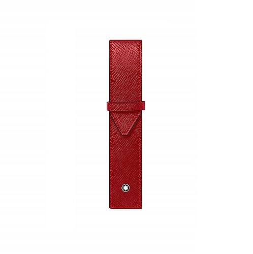 Montblanc Sartorial Etui für 1 Schreibgerät aus Leder in der Farbe Rot, Maße: 16cm x 3cm x 1,6cm, 130835 Montblanc Sartorial Etui für 1 Schreibgerät aus Leder in der Farbe Rot, Maße: 16cm x 3cm x 1,6cm, 130835 von Montblanc
