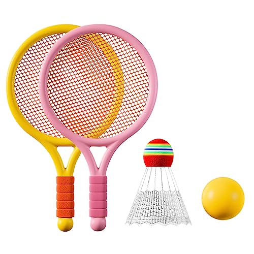 Kinder-Tennisschläger, weiches Training, Badminton-Federbälle, Tennis-Sets für Kinder, Outdoor-Indoor-Sport von Montesy