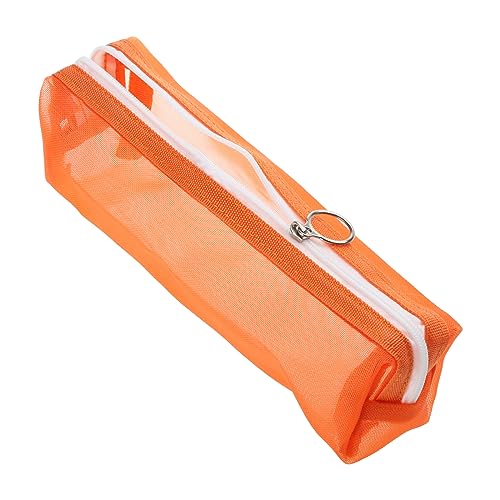Montesy Einfacher, transparenter Stift für Etui, Kosmetiktasche, Organizer, Mehrzweck, Reisen, Schule, Büro für Teenager, Mädchen, Orange, as the pic show Montesy Einfacher, transparenter Stift für Etui, Kosmetiktasche, Organizer, Mehrzweck, Reisen, Schule, Büro für Teenager, Mädchen, Orange, as the pic show von Montesy