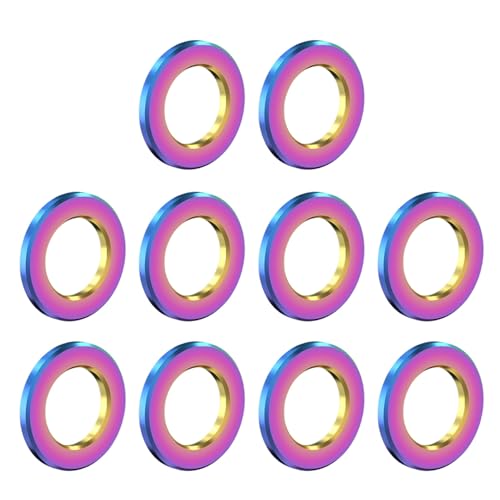 Montesy Fahrrad-Schrauben, Abstandshalter, Fahrräder, flache Unterlegscheibe, Titanlegierung, Fahrräder, Schrauben, Unterlegscheiben von Montesy