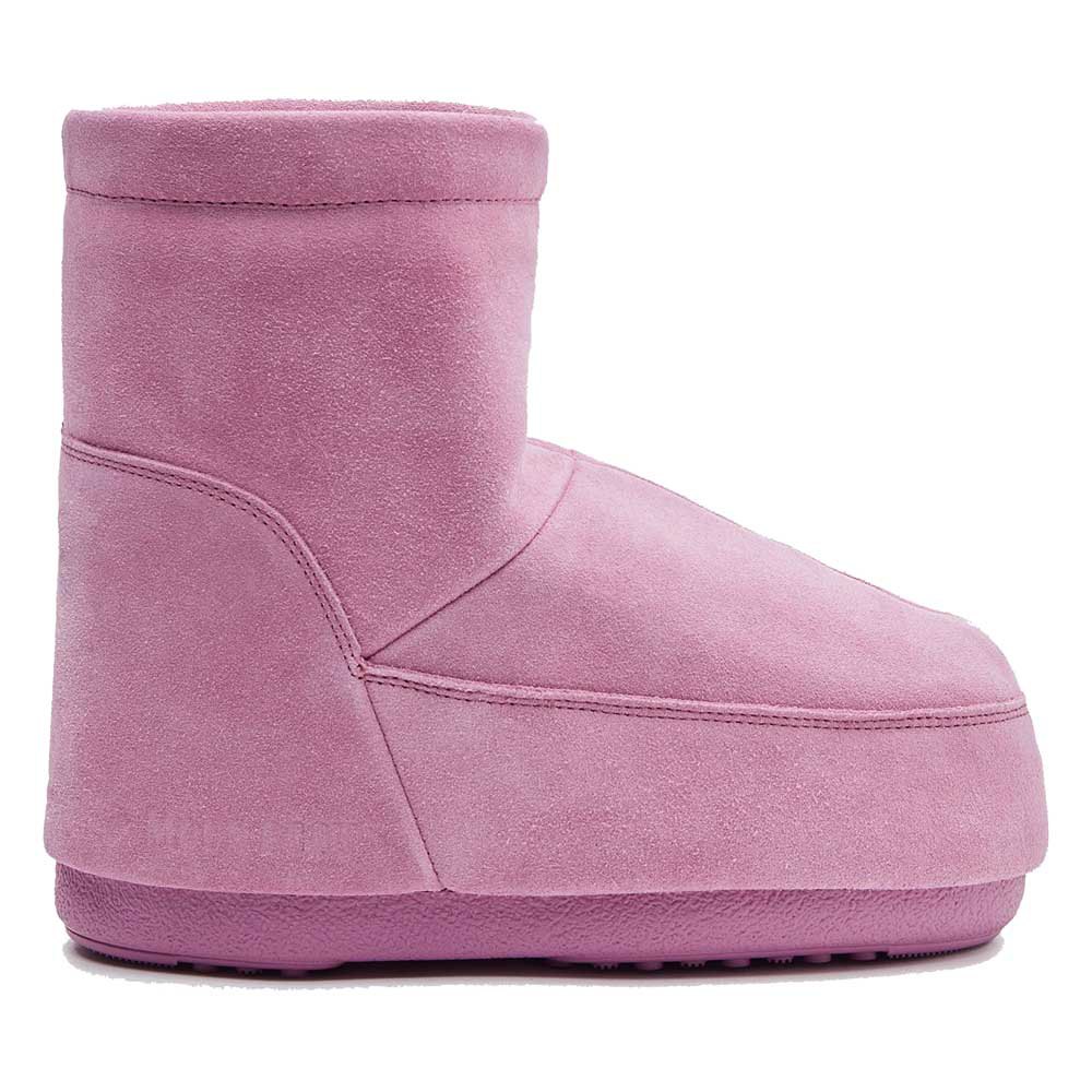 Moon Boot Icon Low Nolace Suede Snow Boots Rosa EU 39-41 Frau von Moon Boot