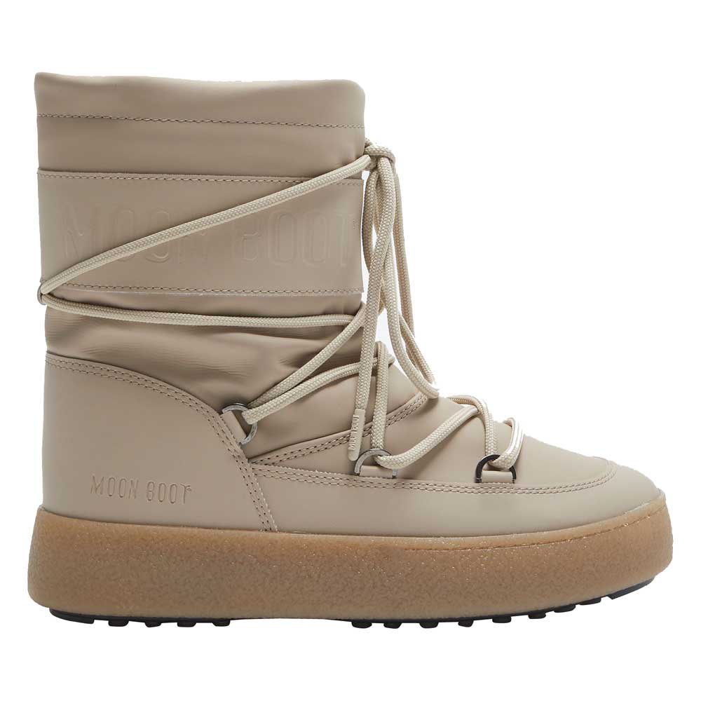 Moon Boot Ltrack Tube Rubber Snow Boots Beige EU 40 Frau von Moon Boot