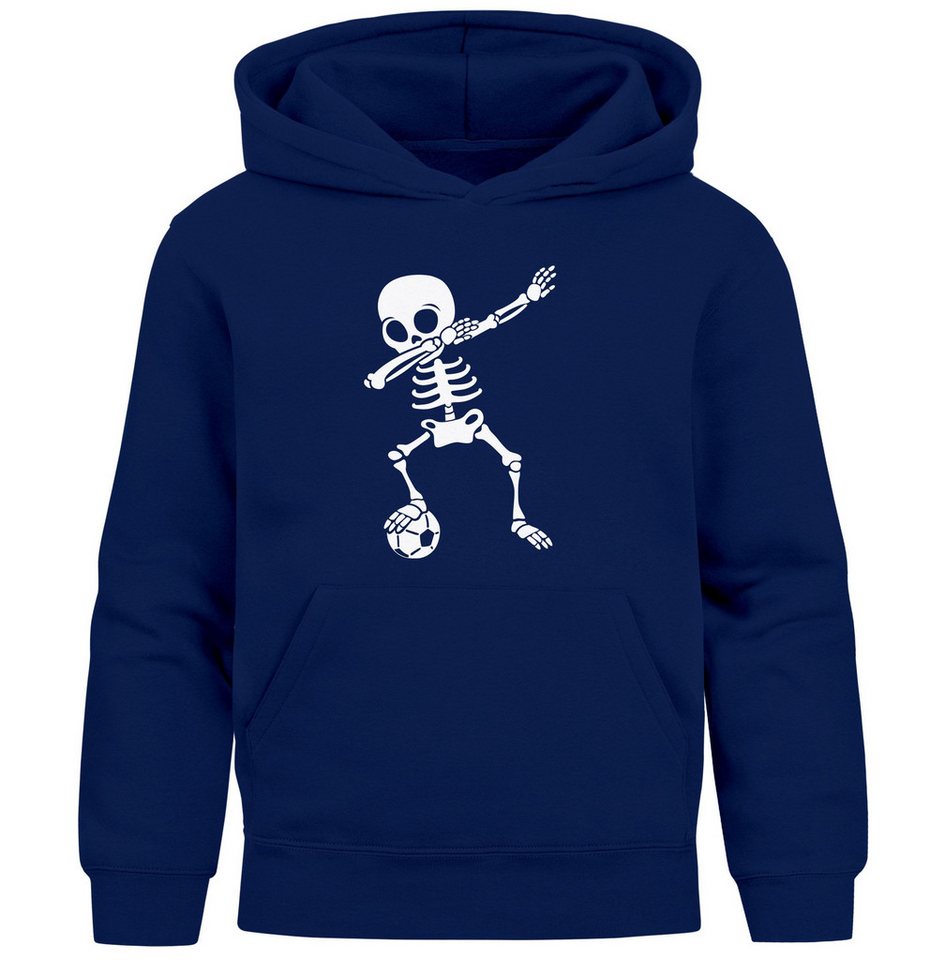 MoonWorks Hoodie Kinder Hoodie Fußball Dabbing Skelett Jungen Sport Hobby MoonWorks Hoodie Kinder Hoodie Fußball Dabbing Skelett Jungen Sport Hobby von MoonWorks