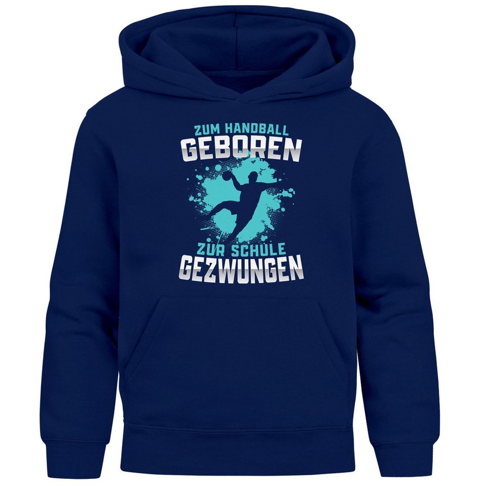 MoonWorks Hoodie Kinder Hoodie Jungen Handball Sport Hobby Spruch Zur Schule gezwungen MoonWorks Hoodie Kinder Hoodie Jungen Handball Sport Hobby Spruch Zur Schule gezwungen von MoonWorks
