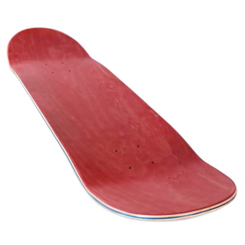Bold Blank Skateboard Deck, Mid Concave, leichtes Skate Deck aus 7 Lagen kanadischem Ahorn, kaltgepresst, Größe 7.25" von Moose Skateboards