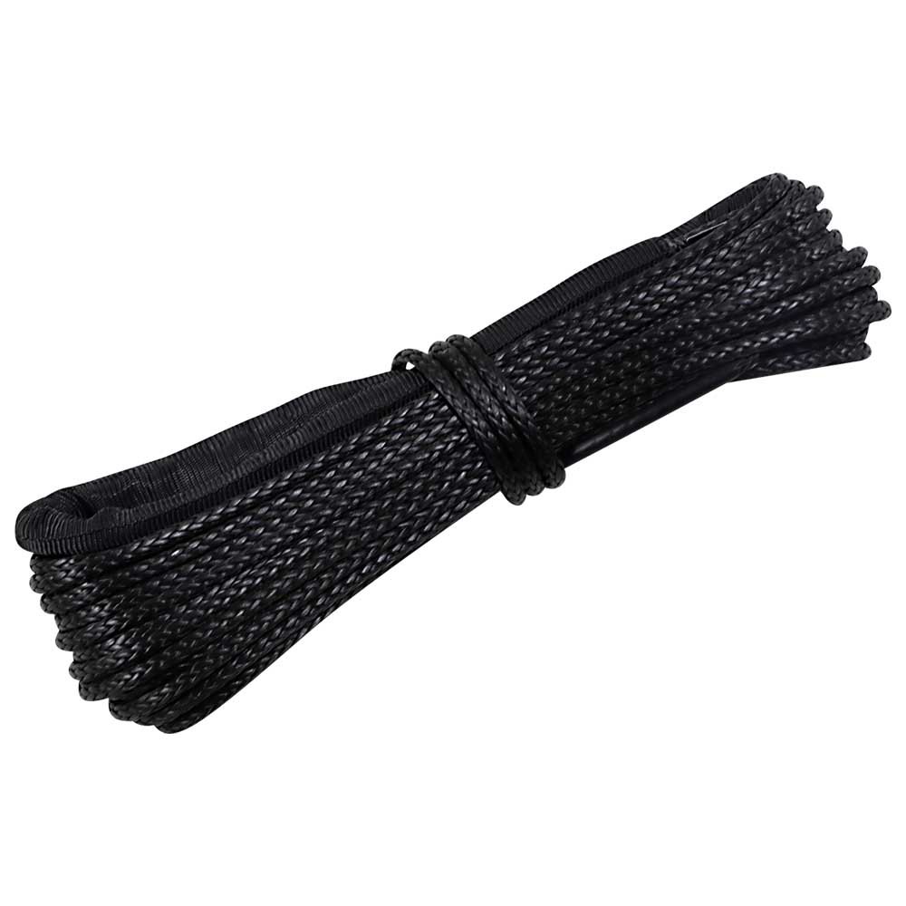 Moose Utility Division Aggrro 3/16´´ Synthetic Winch Rope Schwarz von Moose Utility Division