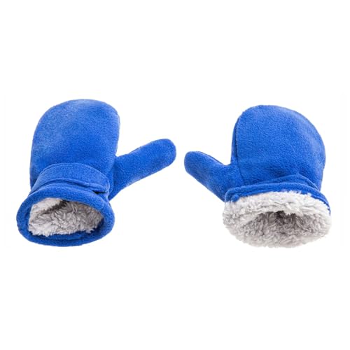 Handschuhe, Dicke Polarfleece Fäustlinge für Kinder Jungen Mädchen Winterhandschuhe Warme Skihandschuhe Verstellbare Gefütterte Handschuhe Handwärmer von Morain