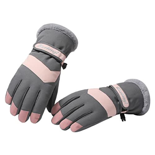 Morain Handschuhe, rutschfeste Vollfinger-Handschuhe, Skihandschuhe, Fleecefutter, warme Handschuhe, Winter, warme Handschuhe zum Fahren und Reiten von Morain