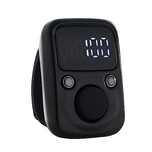 Tally Counter, Clicker Number Counter Hand Finger Display Manual Counting Tally Clicker Timer Soccer Counter Usb Charging Decompression von Morain