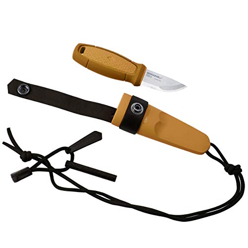 Morakniv mit Gelbem Kunststoffgriff Eldris Neck Knife, Mehrfarbig, One Size von Morakniv