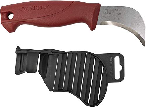 Morakniv Rouge MorakAuswahl Mroofing Messer, Unisex, Erwachsene, Griff: Rot, Klinge: 63 mm, Lame : 63mm von Morakniv