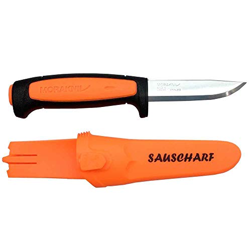 Morakniv Unisex – Erwachsene Sauscharf Aufbrechmesser, orange, 1 SZ Morakniv Unisex – Erwachsene Sauscharf Aufbrechmesser, orange, 1 SZ von Morakniv