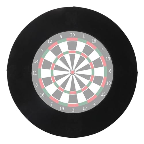 45cm Dart Surround Catchring In Schwarz, Dart Catchring Surround, Hochwertiger Dart Surround Für Alle Dartscheiben, Dartscheibe Schutzring, Professioneller Wandschutz Ohne Zusatzbefestigung von Moreeulsi