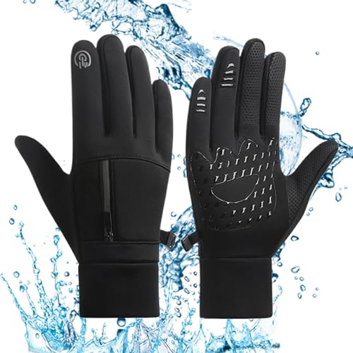 Moreeulsi Snow Warme Handschuhe | Touchscreen Winterhandschuhe Schneehandschuhe Fäustlinge mit Tasche | Kaltwetterhandschuhe Mädchen Winterhandschuhe Reiten Snowboard Handschuhe für Damen Herren von Moreeulsi