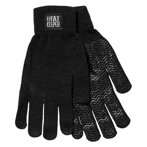 Morethansocks - Gestrickte Sporthandschuhe für Herren - Schwarz - L/XL - 4 Paar - Gestrickte Handschuhe Herren - Sporthandschuhe - Herren-Sporthandschuhe - Winterhandschuhe von Morethansocks