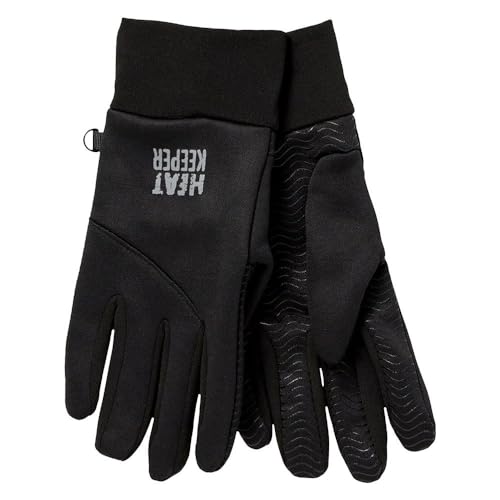 Morethansocks - Thermo-Handschuhe mit Griff - Schwarz - S/M - 2 Paar - Unisex-Handschuhe - Handschuhe mit Rutschfester Beschichtung - Winterhandschuhe Herren - Sport-Handschuhe von Morethansocks
