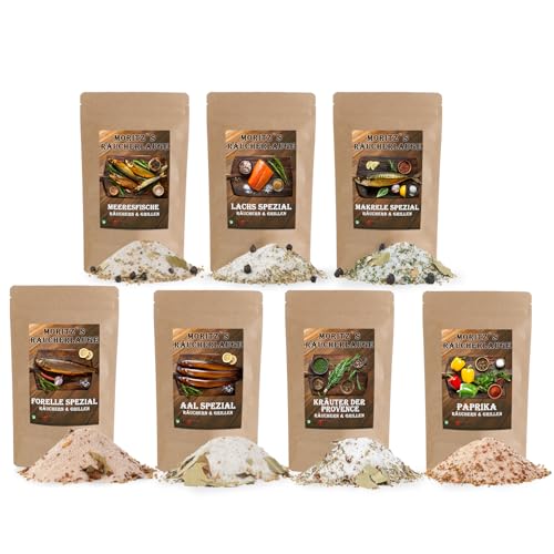 Moritz`s Räucherlauge Forelle, Aal, Kräuter, Paprika, Lachs, Makrele, Meeresfische 4200g Räucherlake Räuchern Grillen Smoker Fischgewürz Moritz`s Räucherlauge Forelle, Aal, Kräuter, Paprika, Lachs, Makrele, Meeresfische 4200g Räucherlake Räuchern Grillen Smoker Fischgewürz von Moritz