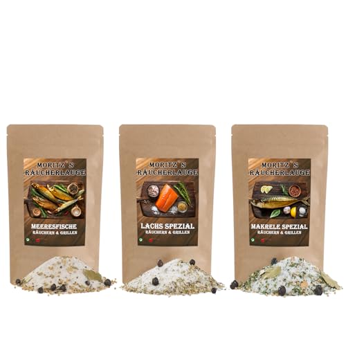 Moritz`s Räucherlauge Lachs, Makrele, Meeresfische 1800g Räucherlake Räuchern Grillen Smoker Fischgewürz für Fisch, Fleisch, Käse und mehr Moritz`s Räucherlauge Lachs, Makrele, Meeresfische 1800g Räucherlake Räuchern Grillen Smoker Fischgewürz für Fisch, Fleisch, Käse und mehr von Moritz
