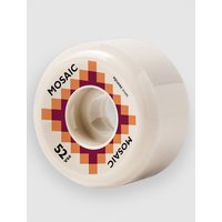 Mosaic Shield Sq 52mm 99A Rollen white von Mosaic