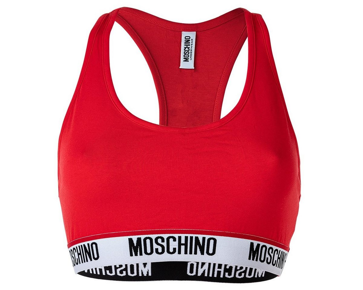 Moschino Bustier Damen Bustier - Bra, Sport-BH, Racerback, Cotton von Moschino