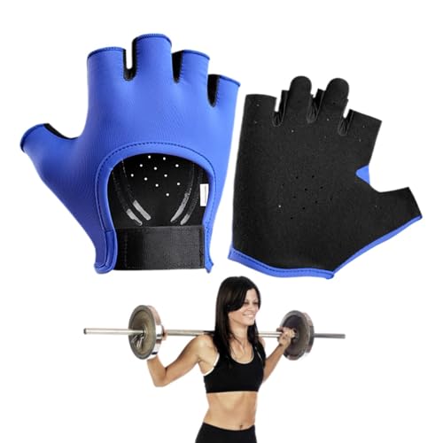 Moslalo Trainingshandschuhe Gewichtheberhandschuhe,Trainingshandschuhe für Damen - Verstellbare Sporthandschuhe für das Training,Atmungsaktive, Abriebfeste, hautfreundliche Trainingshandschuhe für von Moslalo