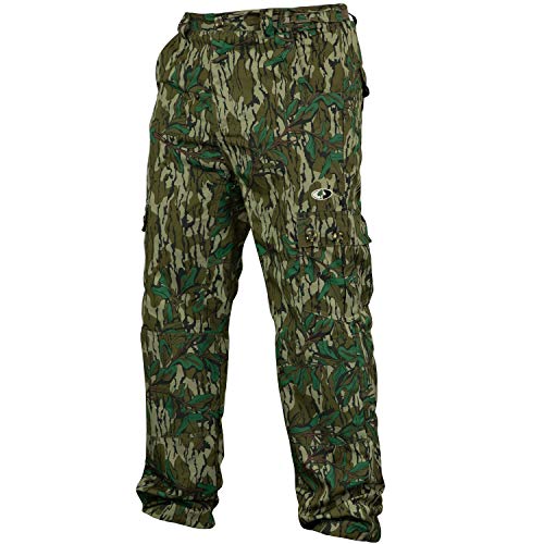 Mossy Oak Camo leichte Jagdhose für Herren, Camouflage-Kleidung, Größe XL, Greenleaf von Mossy Oak