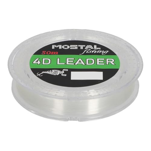Mostal 4D Leader 0,181mm / 3,9kg / 50m Vorfachschnur Monofilvorfach Schnur Mostal 4D Leader 0,181mm / 3,9kg / 50m Vorfachschnur Monofilvorfach Schnur von Mostal