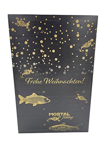 Mostal Angel-Adventskalender Raubfisch Kunstköder Geschenkidee Weihnachtskalender Angeln Mostal Angel-Adventskalender Raubfisch Kunstköder Geschenkidee Weihnachtskalender Angeln von Mostal