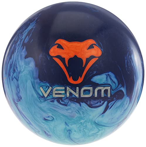 Motiv Venom Blue Coral 5,9 kg Bowlingball, Marineblau/Himmelblau Perle, 13lbs von Motiv