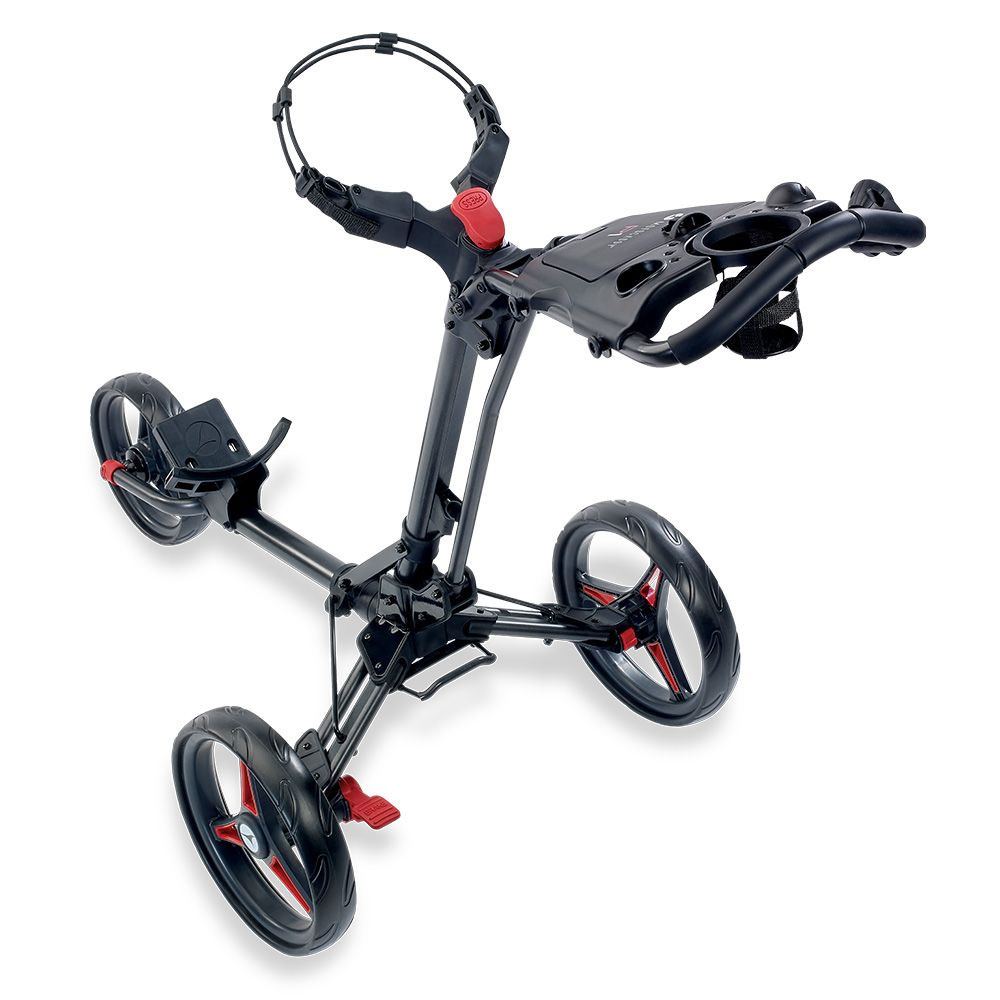 'Motocaddy P1 3 Rad Trolley schwarz/rot' von Motocaddy