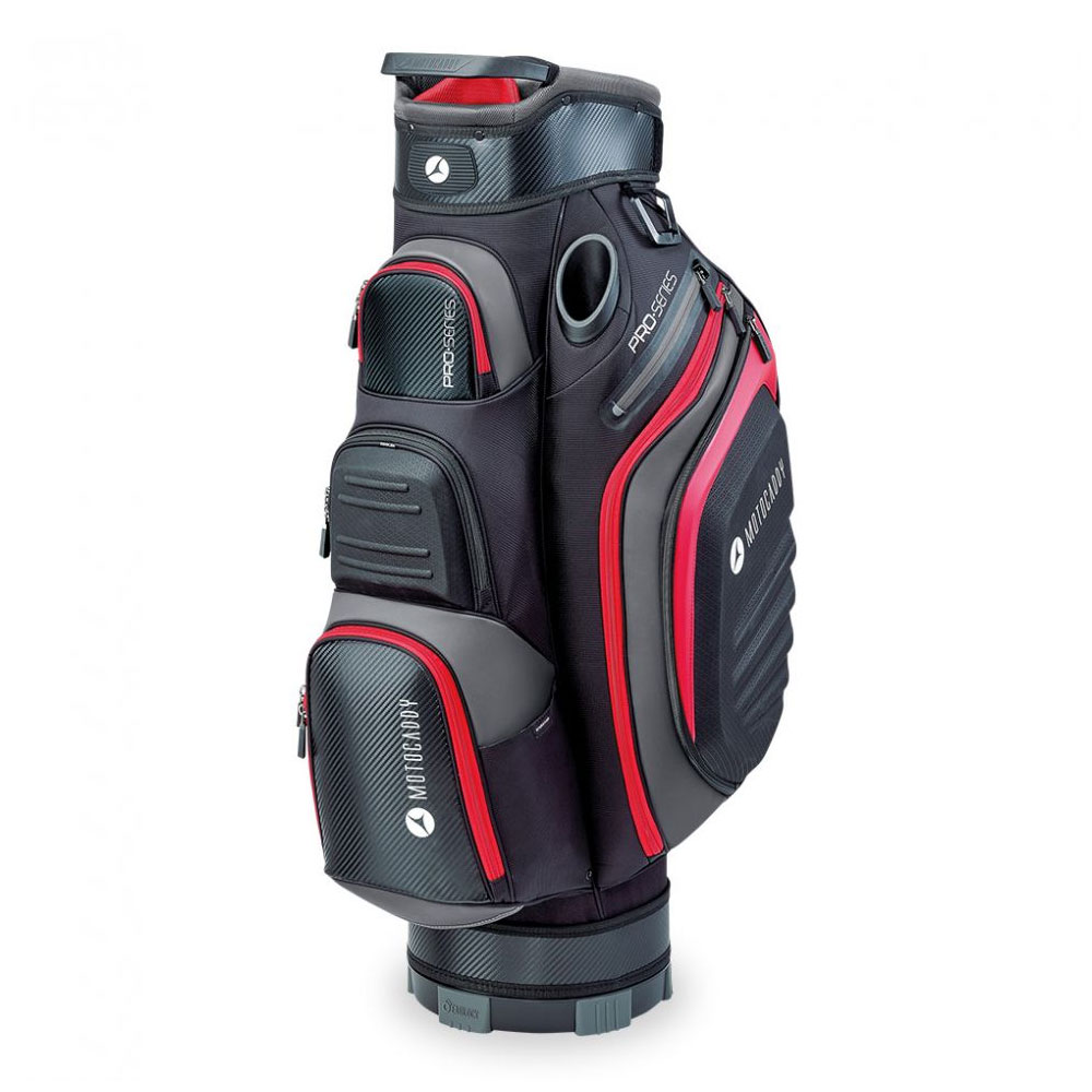 'Motocaddy Pro-Series 4.0 Cartbag schwarz/rot' von Motocaddy