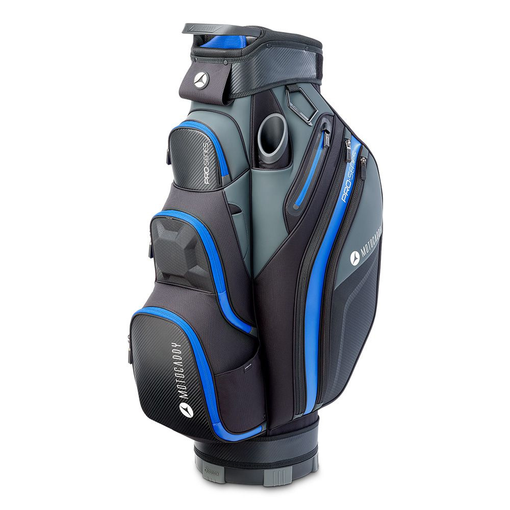 'Motocaddy Pro-Series 5.0 Cartbag schwarz/blau' von Motocaddy